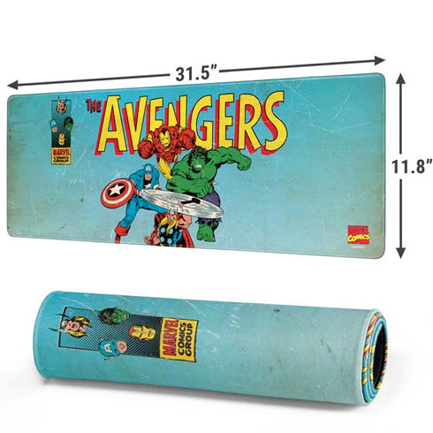 Marvel Classic Comics The Avengers Gaming Mouse Pad